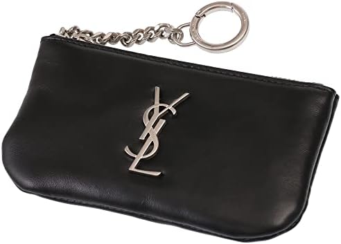 即納!最大半額!】 サンローラン キーリング 箱・袋付き ブラック